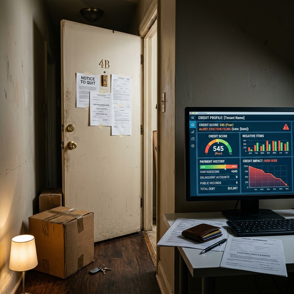 Learn how eviction, collections, and tenant screening can shape your credit and housing prospects.