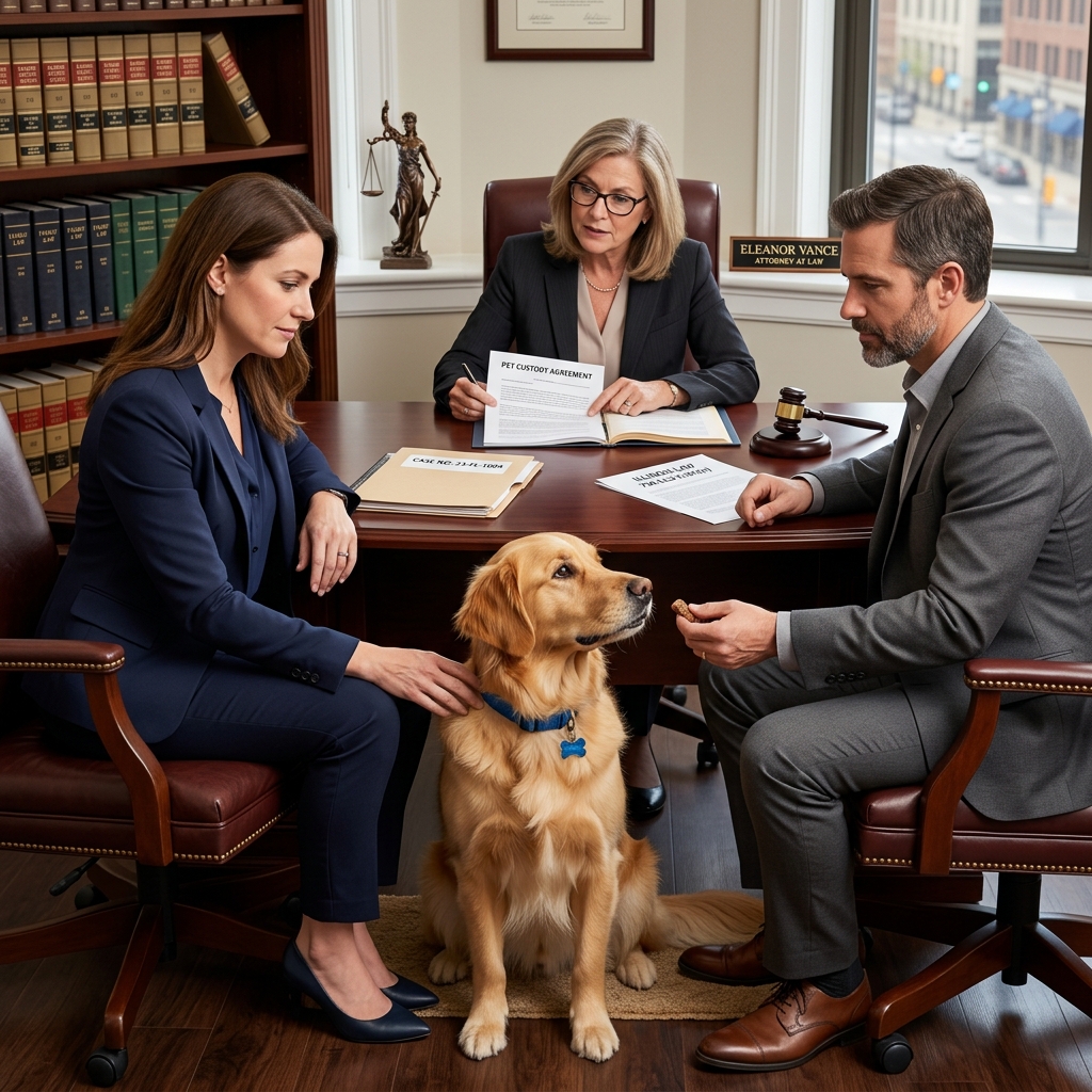 How Illinois divorce courts handle dog custody disputes, from property rules to pet well-being and practical solutions for separating couples.