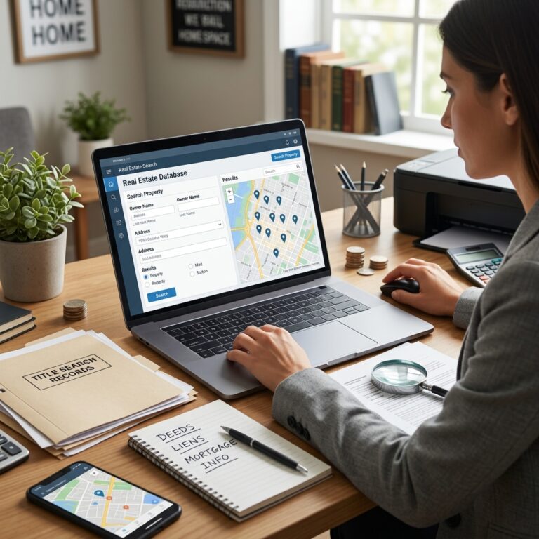 Doing a Free Property Title Search