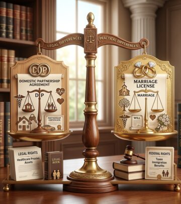 Explore how domestic partnerships and marriage differ in recognition, benefits, and responsibilities across U.S. law.