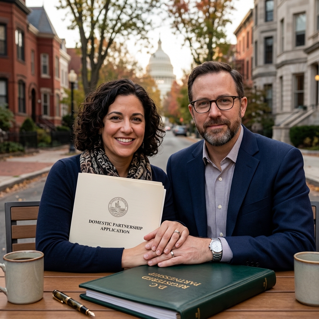 Understand how DC domestic partnerships are formed, what benefits they can provide, and how they end.