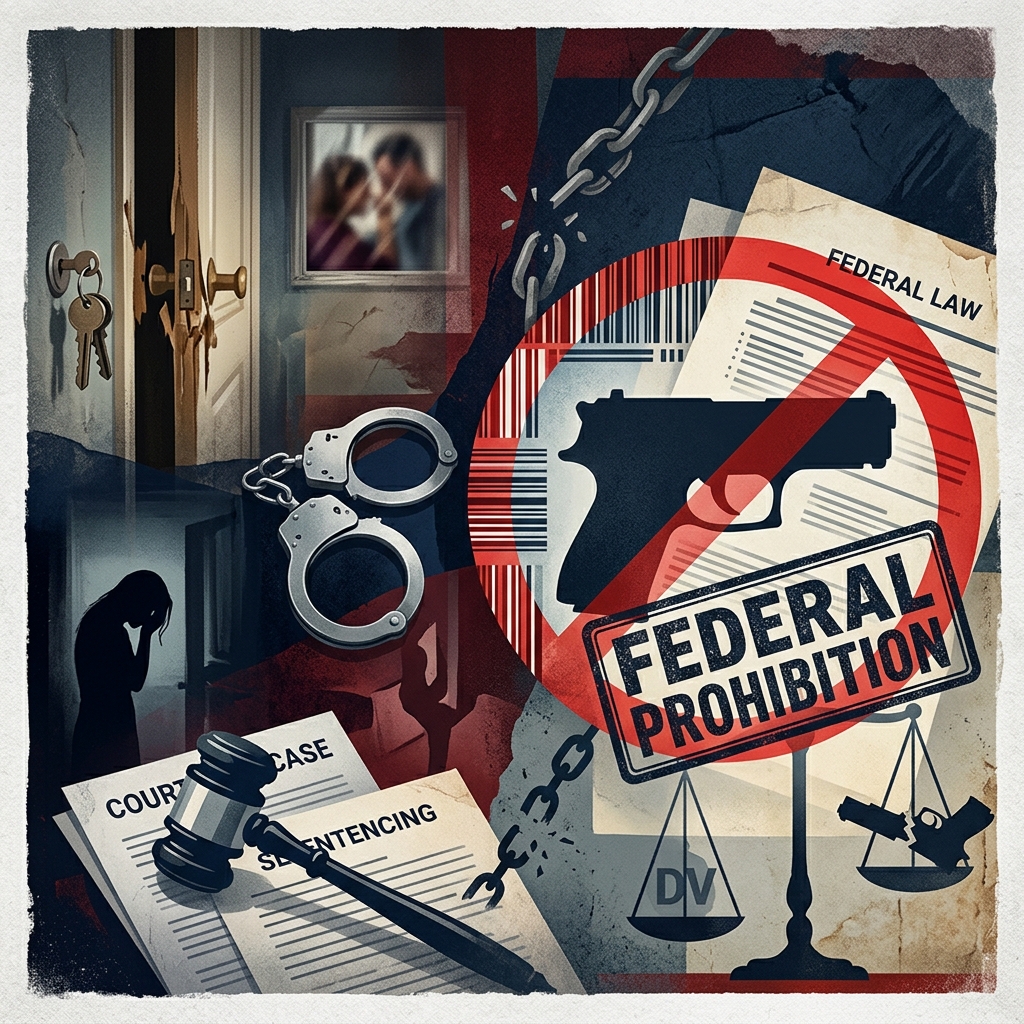 How federal law treats firearms access for people with domestic violence convictions or protective orders and what that means in daily life.