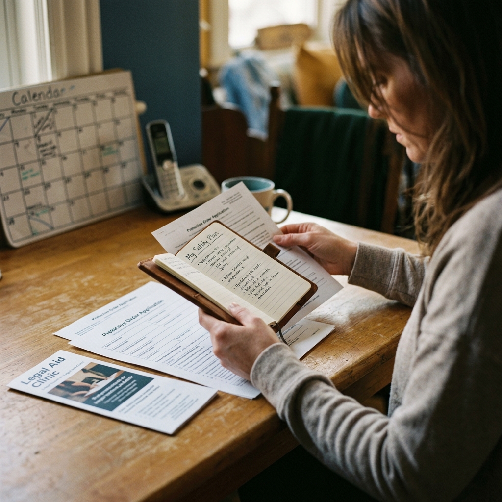 Practical safety planning steps and key legal protections to help survivors of domestic and family violence stay safer and seek justice.