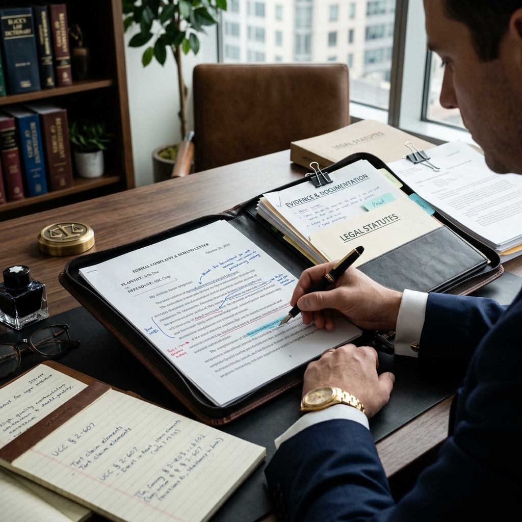 Learn how to clearly present your dispute, state your demands, and support your position with facts and evidence before you consider going to court.