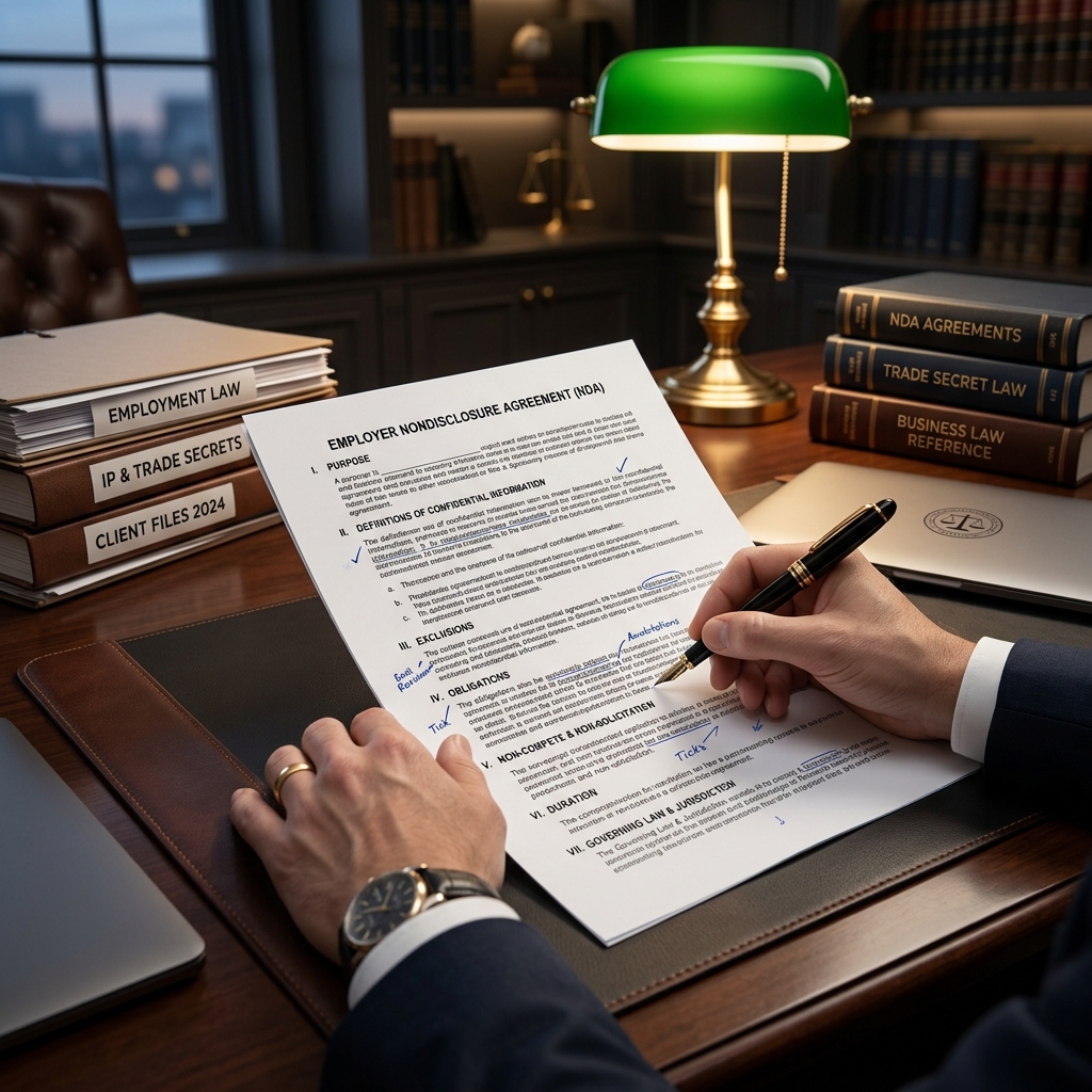 Practical guidance for employers on designing, implementing, and enforcing nondisclosure agreements that stand up in real-world workplaces.