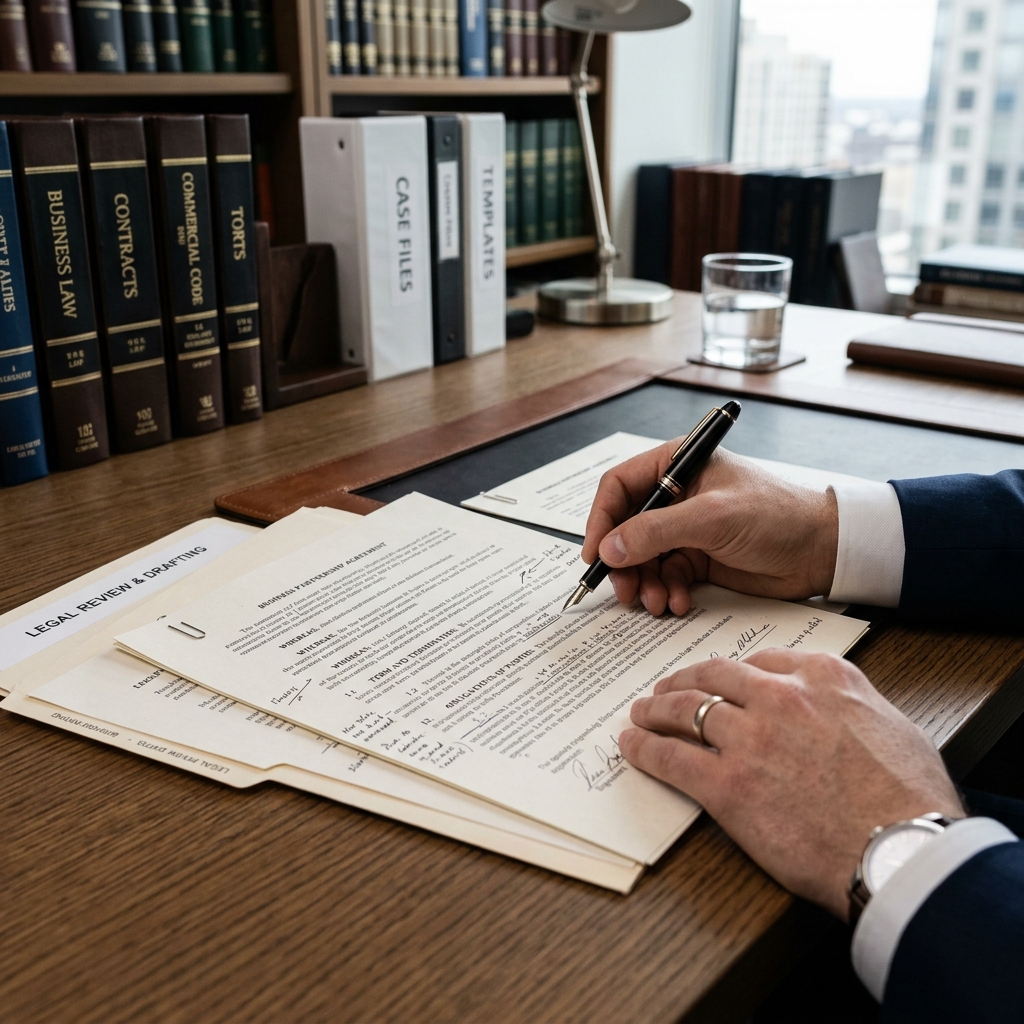 Learn how to plan, draft, and review business contracts that are clear, enforceable, and aligned with your company’s goals.
