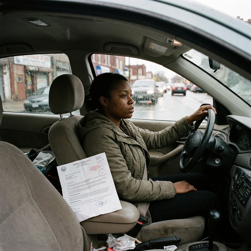 How traffic debt and license suspensions trap low–income drivers in a cycle of poverty, punishment, and prolonged legal consequences.