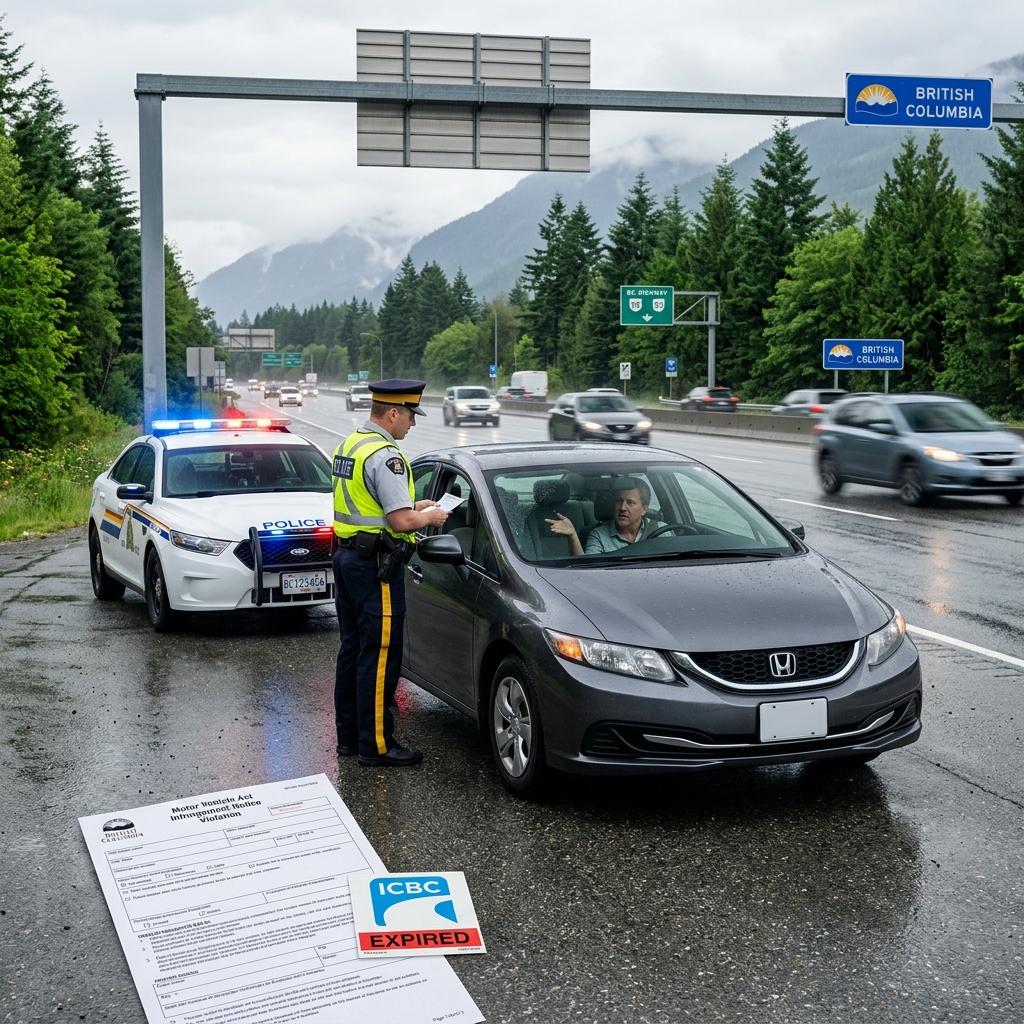 A practical guide to what happens if you drive uninsured in British Columbia, the penalties you face, and how to respond to a violation ticket.