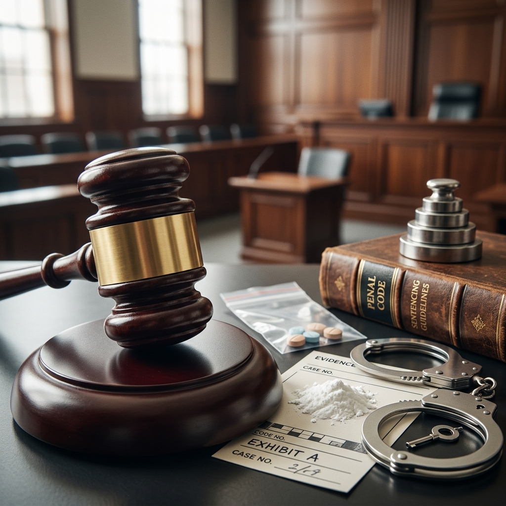 How drug charges are punished, when penalties increase, and what factors make cases more serious.