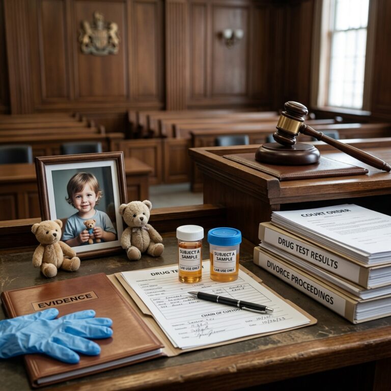 Drug Testing in Divorce: How Courts Handle Suspected Substance Abuse