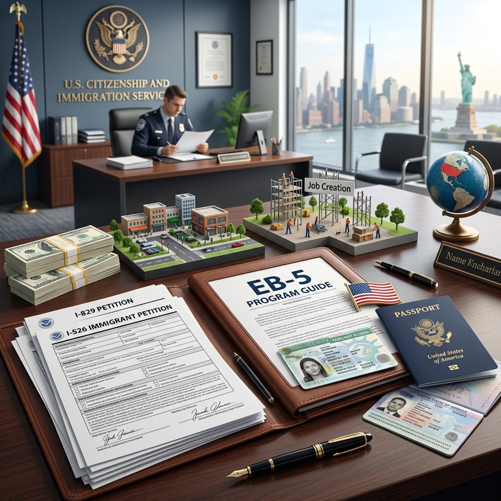 A practical legal guide to EB-5 investment requirements, eligibility criteria, and the path to permanent U.S. residence.