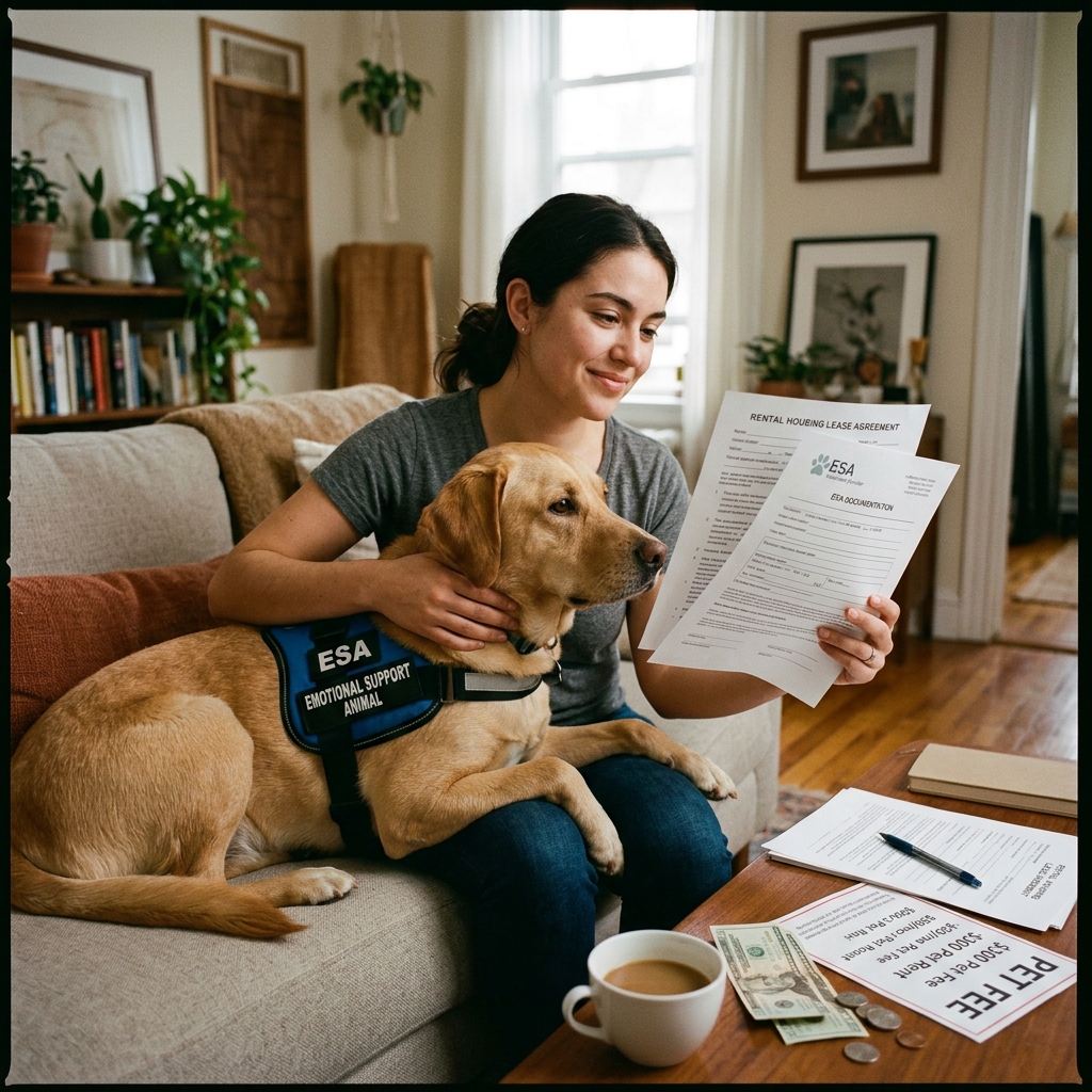 Understand when landlords can and cannot charge pet-related fees for emotional support animals, and how renters can assert their legal rights.