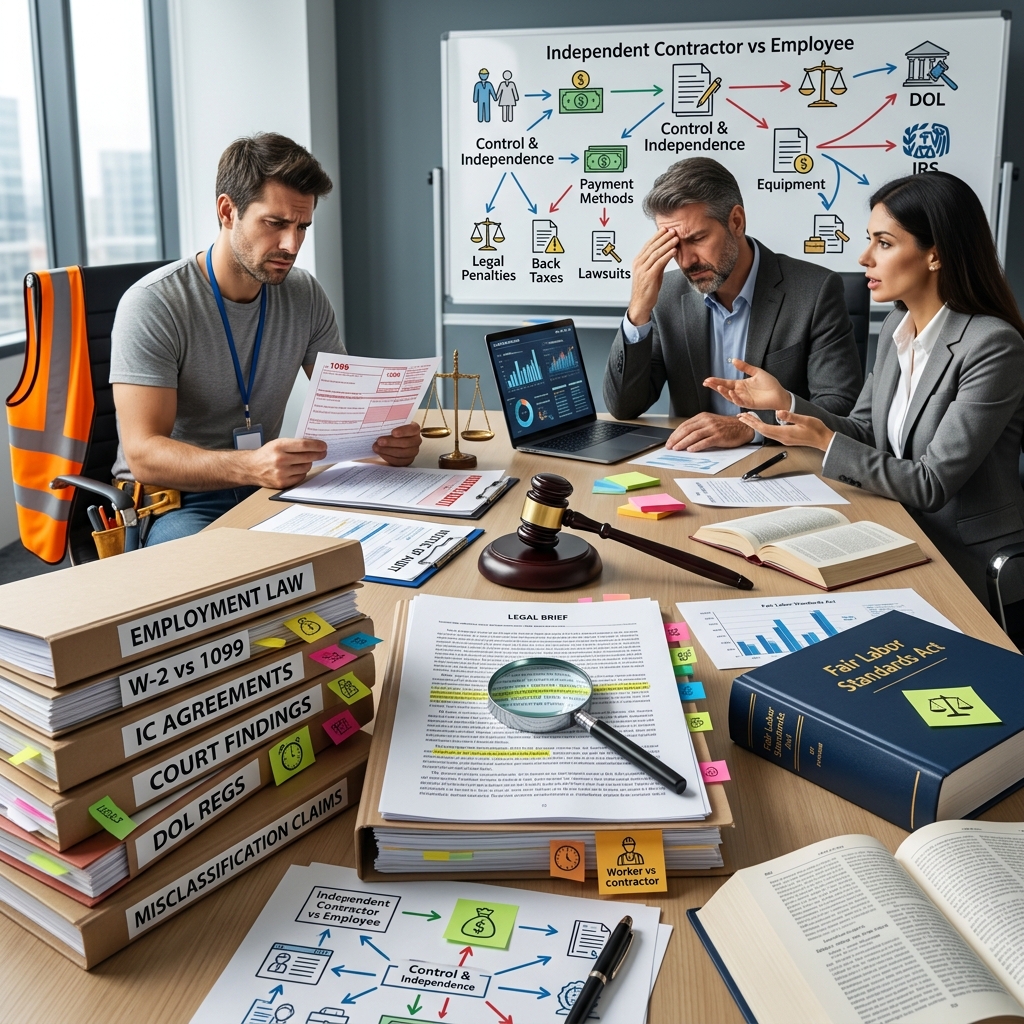 Learn how worker misclassification lawsuits arise, what they can recover, and how employers can reduce risk.