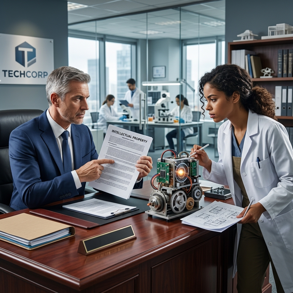 Understand how law, contracts, and workplace realities decide whether an employer or an employee owns new ideas and inventions.