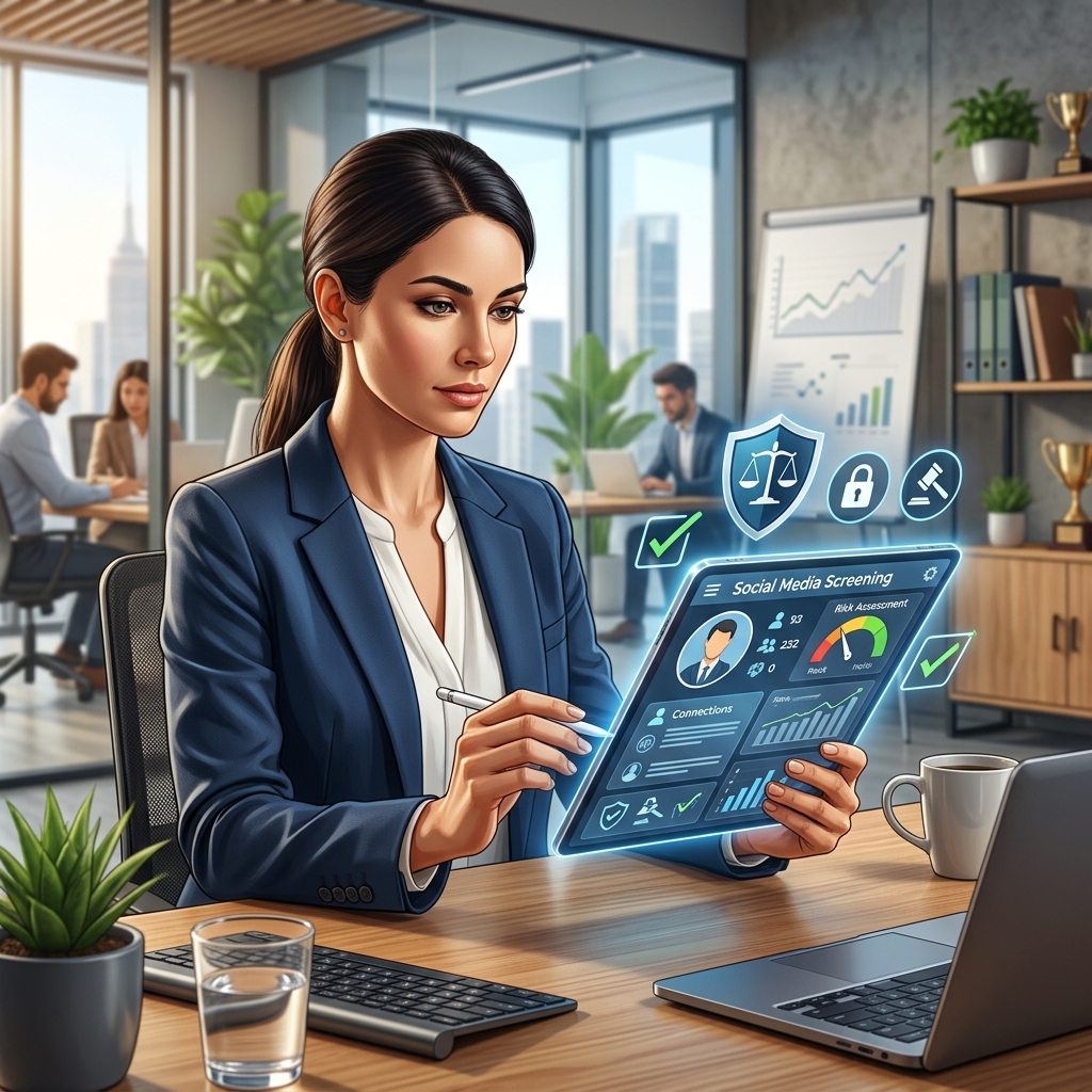 A practical guide to lawful social media screening and hiring risk management.