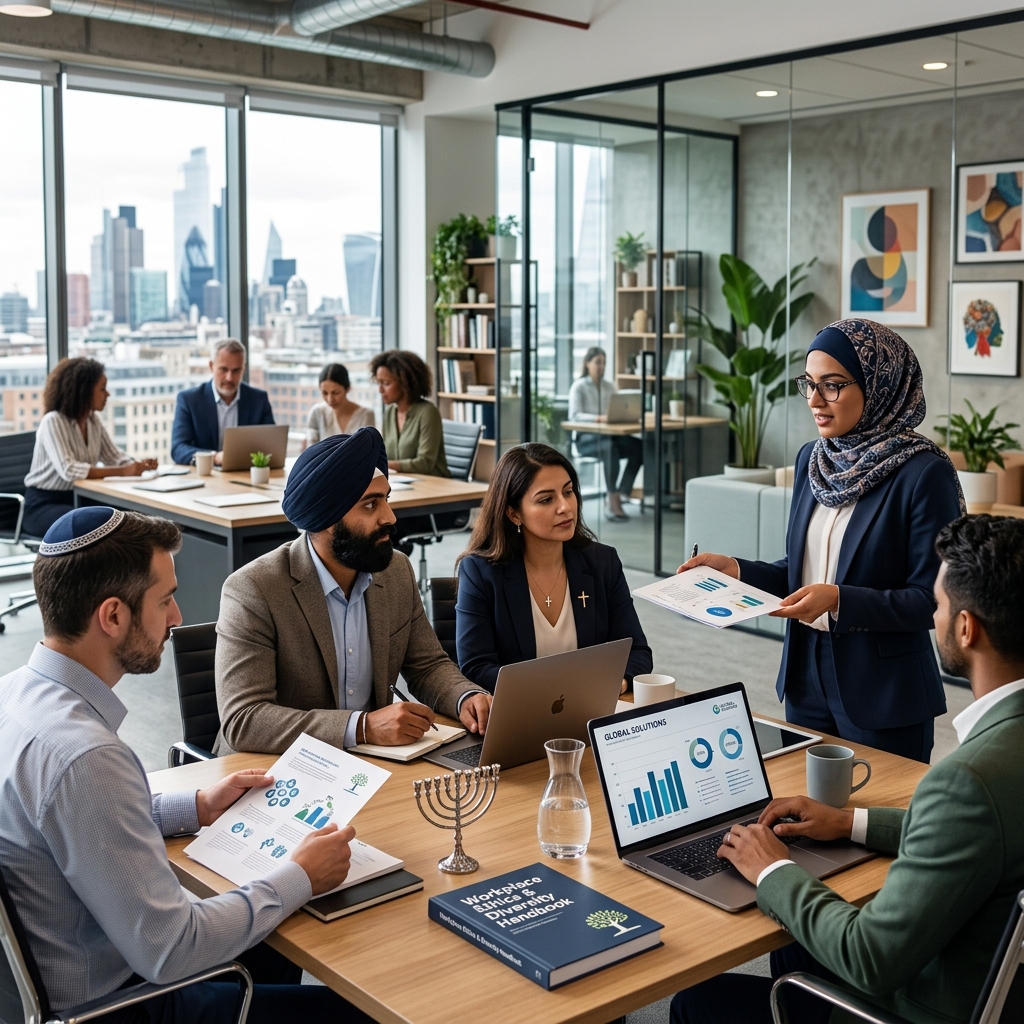 Understanding when and how employers may express, accommodate, or limit religion at work while complying with anti-discrimination laws.