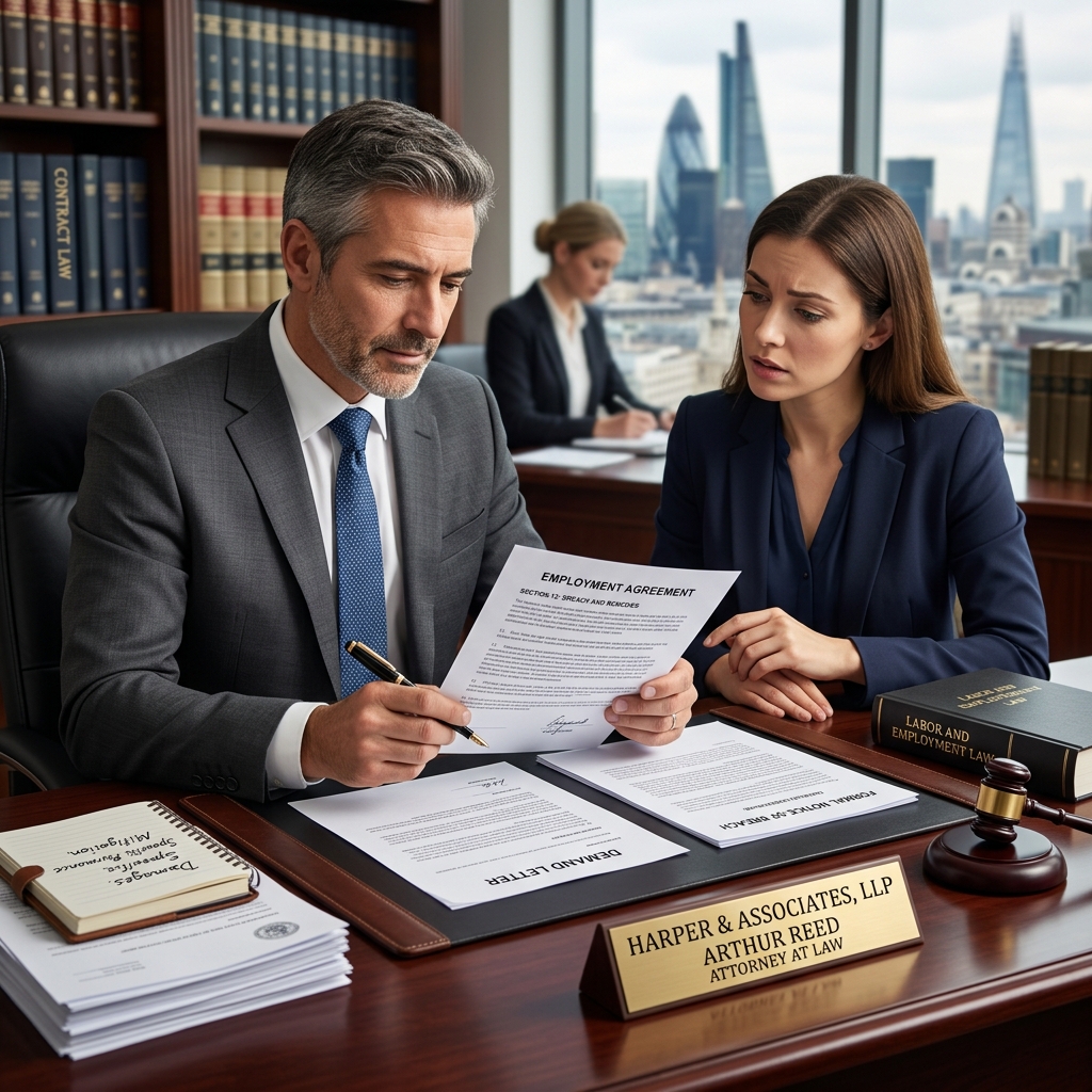 A practical guide to legal and workplace remedies after an employment contract is broken.
