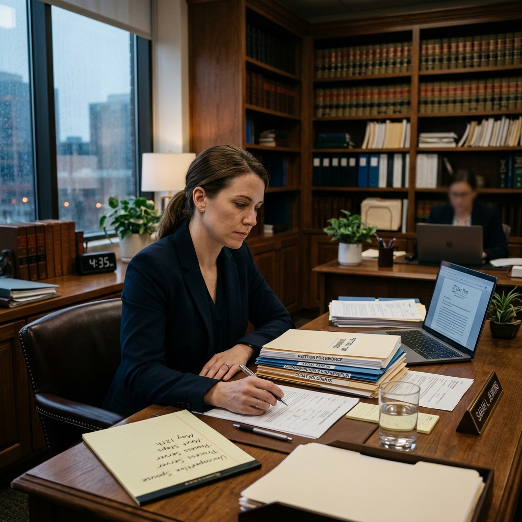 Learn how divorce can move forward even if your spouse refuses to participate, ignores papers, or cannot be located.