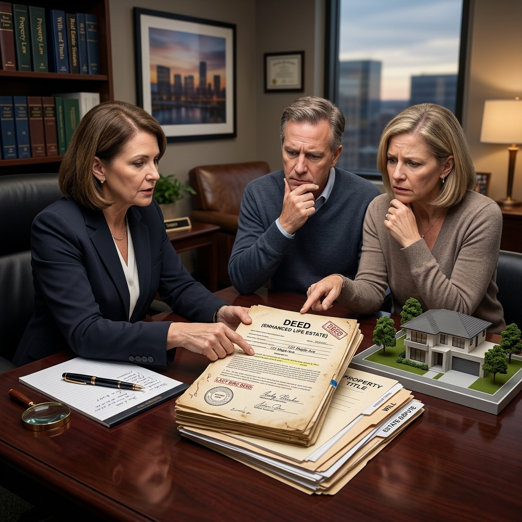 Understand how enhanced life estate deeds work, where disputes arise, and how families can prevent costly conflicts.