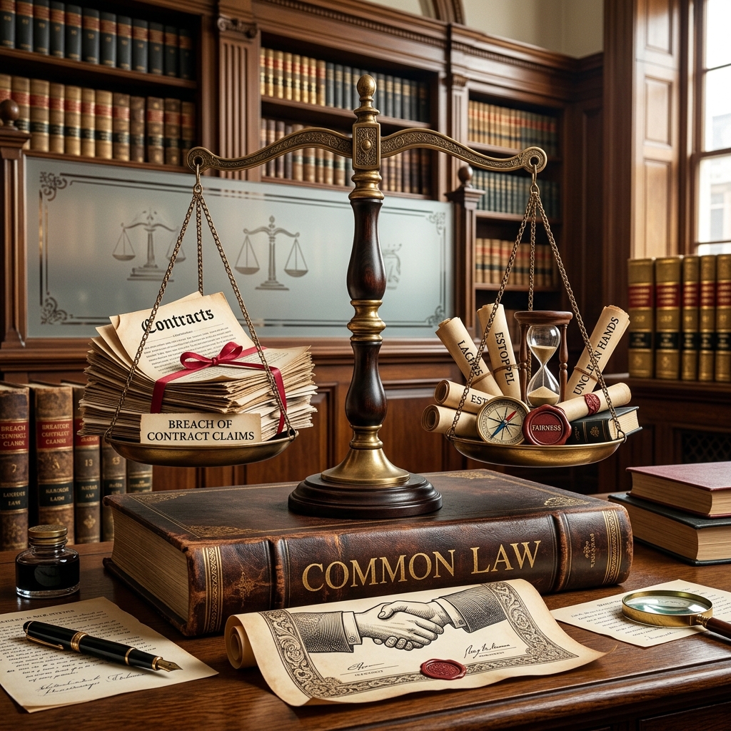 Learn how equitable defenses like laches, estoppel, and unclean hands can limit or defeat breach of contract claims in court.