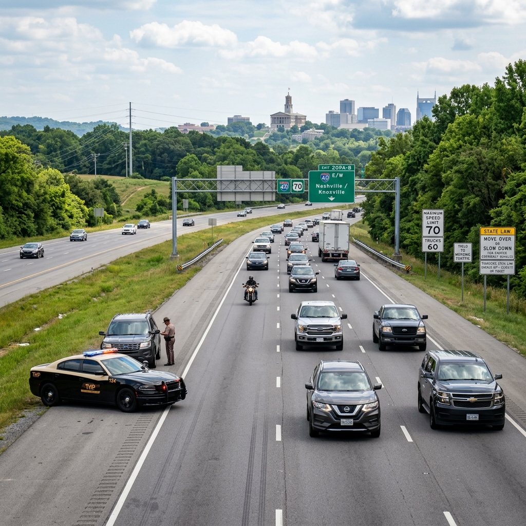Understand key Tennessee traffic rules on speed, seat belts, phones, DUI, licensing and more to stay safe and avoid costly penalties.