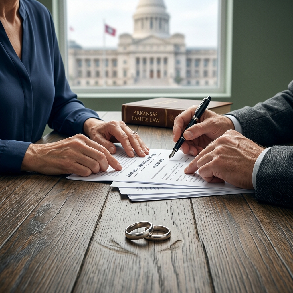 Understand Arkansas divorce grounds, residency rules, court steps, and key decisions before ending your marriage.