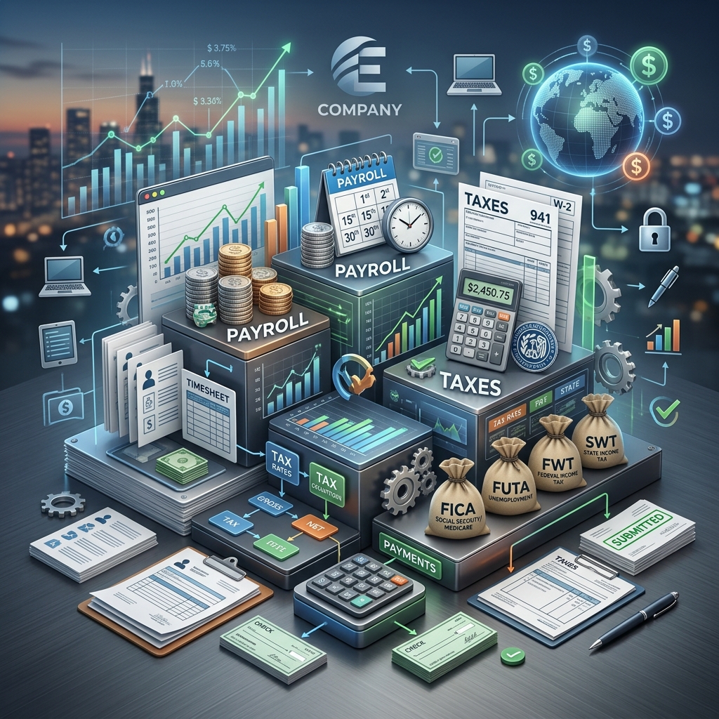 Understand what payroll taxes are, who pays them, how they’re calculated, and key compliance rules every employer needs to know.