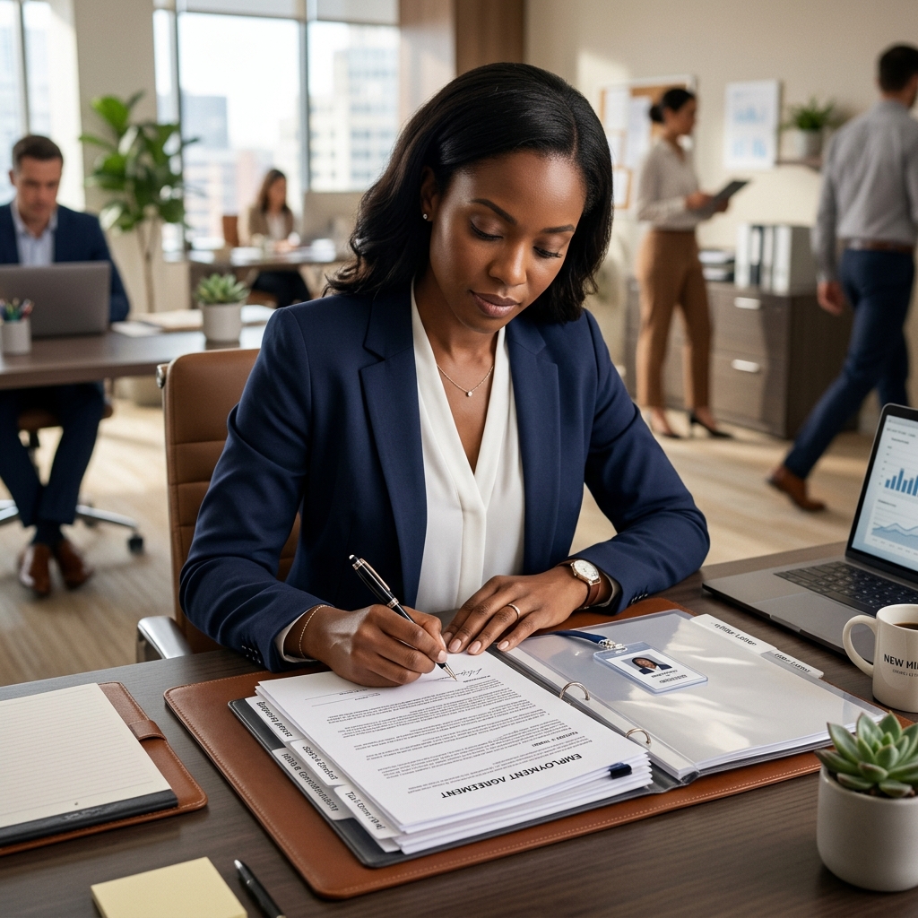 Understand the core agreements, policies, and protections every employer should put in place when a new employee joins the team.