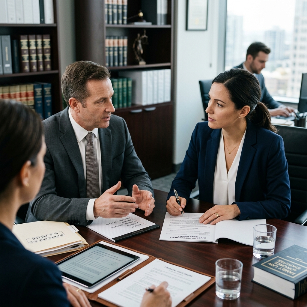 Practical legal guidance to protect your rights, finances, and children during the divorce process in the United States.