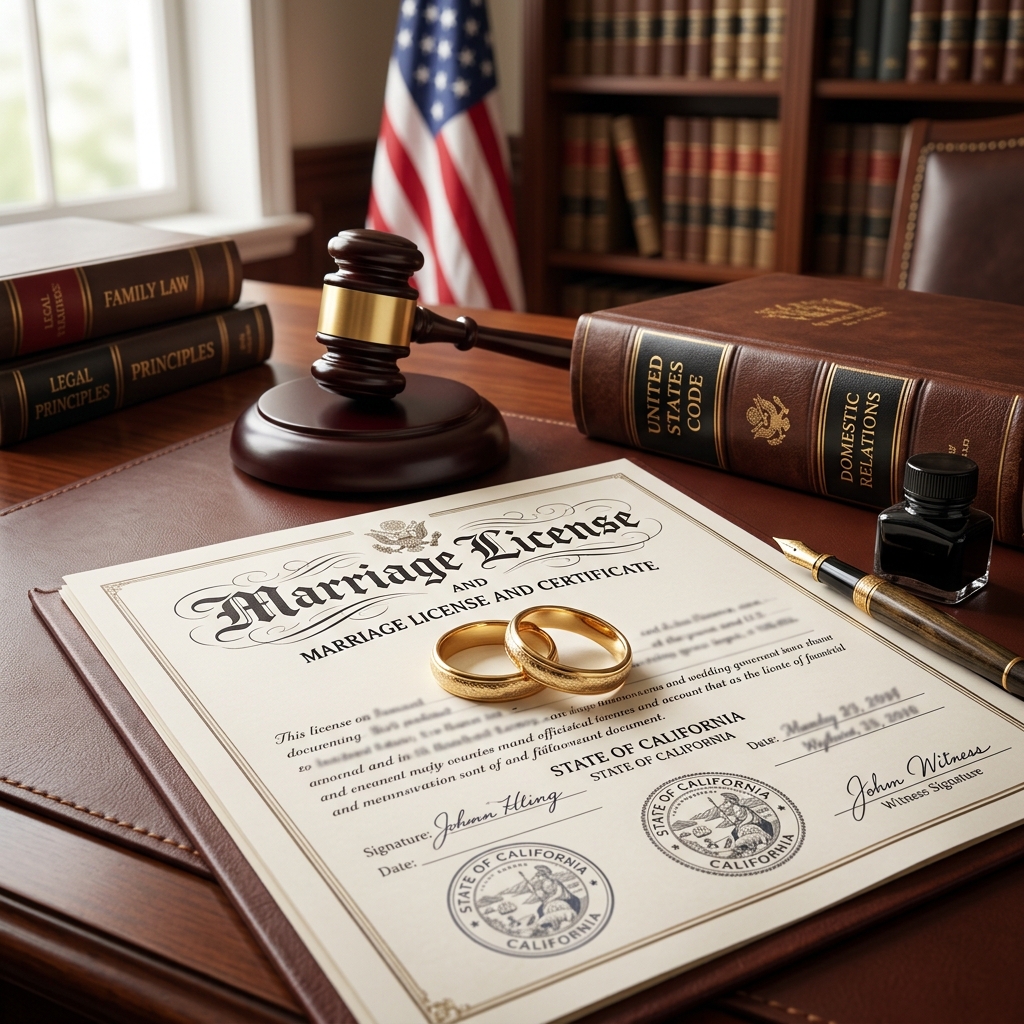 Understand the key legal rules that govern getting married, staying married, and proving your marital status in the United States.