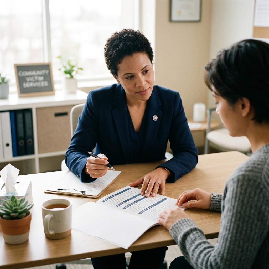 Clear, practical actions crime victims can take to protect safety, preserve evidence, and access legal and emotional support.