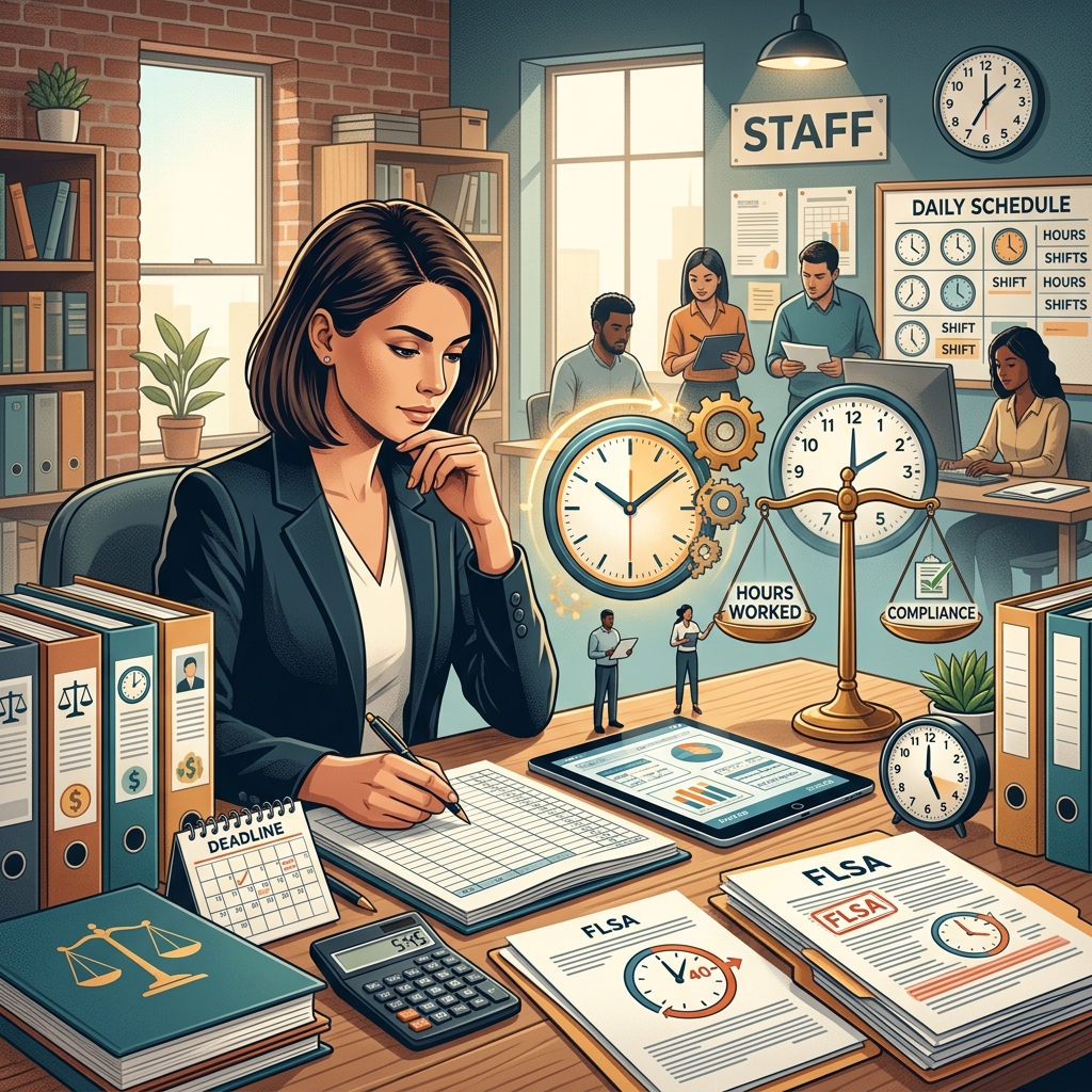 A practical legal guide to understanding, calculating, and managing overtime obligations in small businesses.