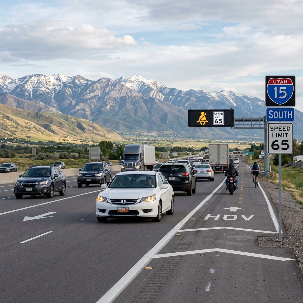 A practical, plain-language guide to Utah traffic rules, penalties, and safe driving requirements for residents and visitors.