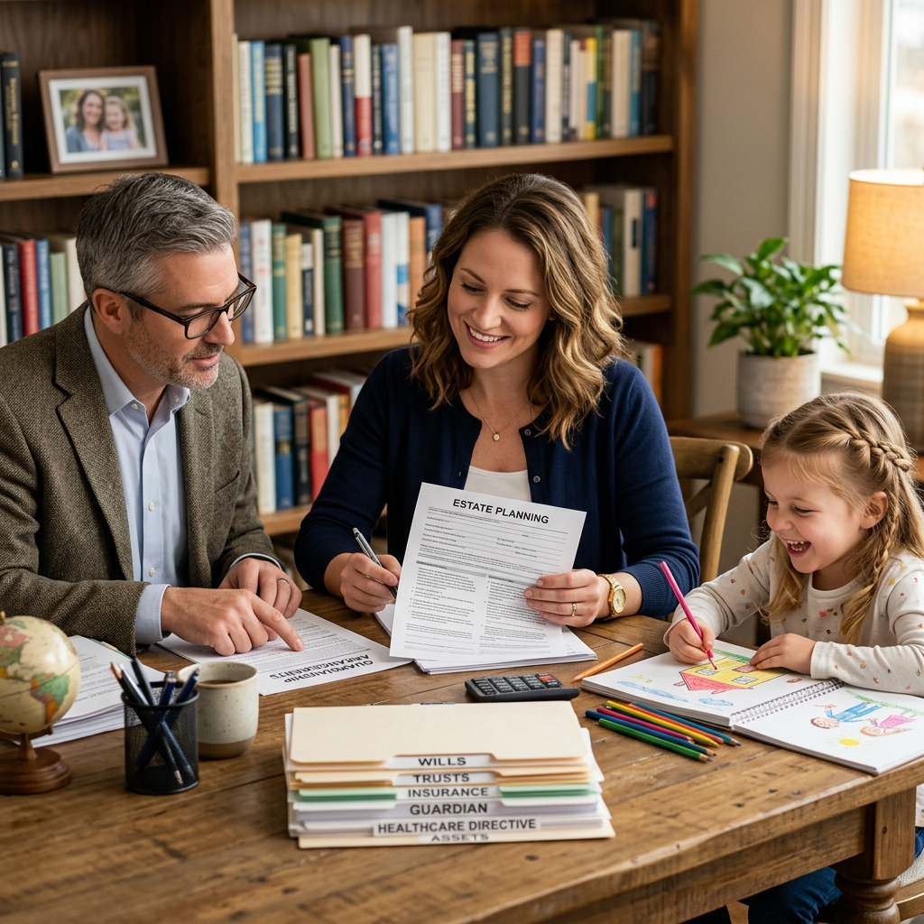A practical guide to guardianship, trusts, and protective documents so single parents can secure their children’s future with confidence.