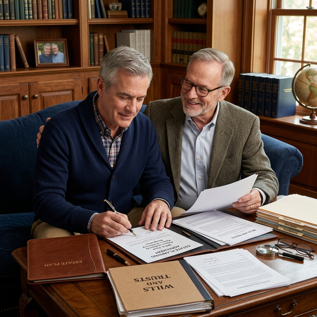 How married and unmarried same-sex couples can build stronger estate protection.