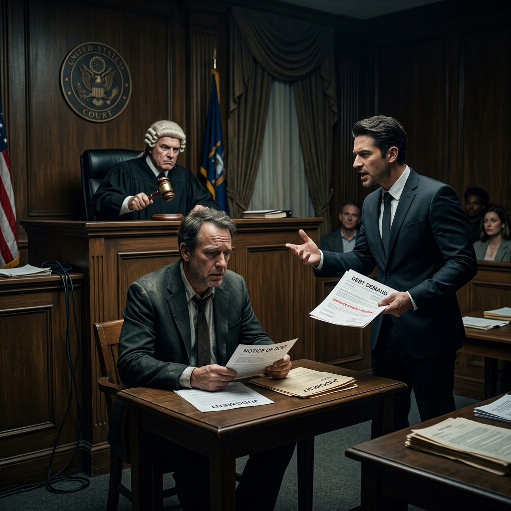How sham courtrooms and deceptive debt collection tactics trick consumers—and what you can do about it.