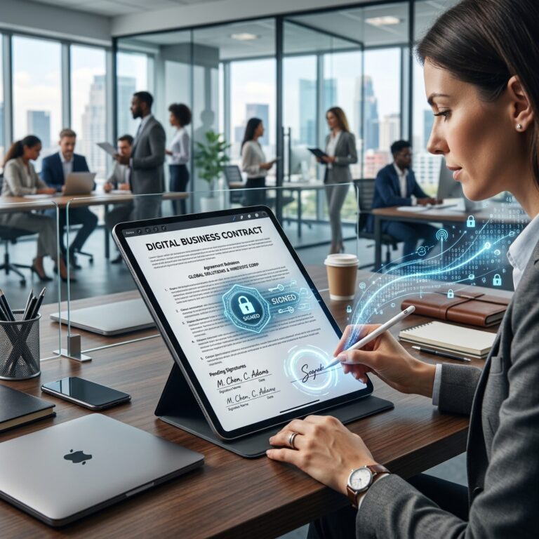 Fast Digital Signatures for Modern Business Contracts