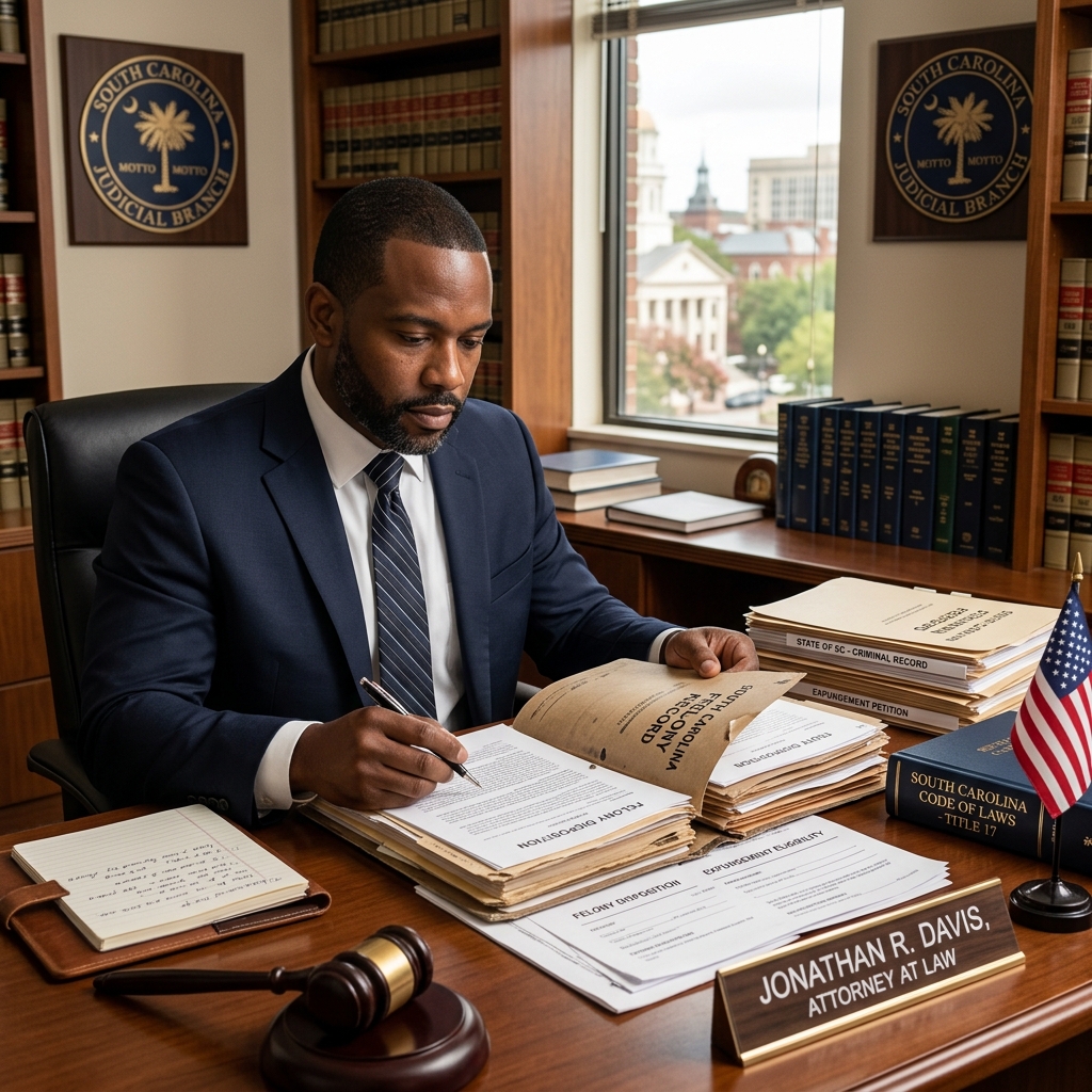 Understand when South Carolina expungement is possible, why most felonies cannot be erased, and which alternative legal remedies may help.