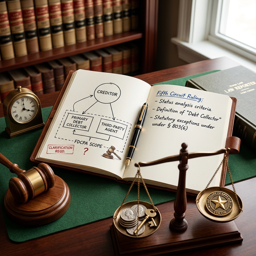 How a Fifth Circuit ruling reshapes who qualifies as a debt collector and what counts as a covered debt under the FDCPA.