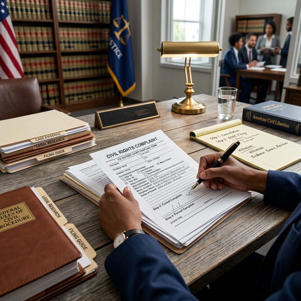 Learn how to recognize a civil rights violation, preserve evidence, choose the right agency, and file an effective complaint that protects your legal rights.
