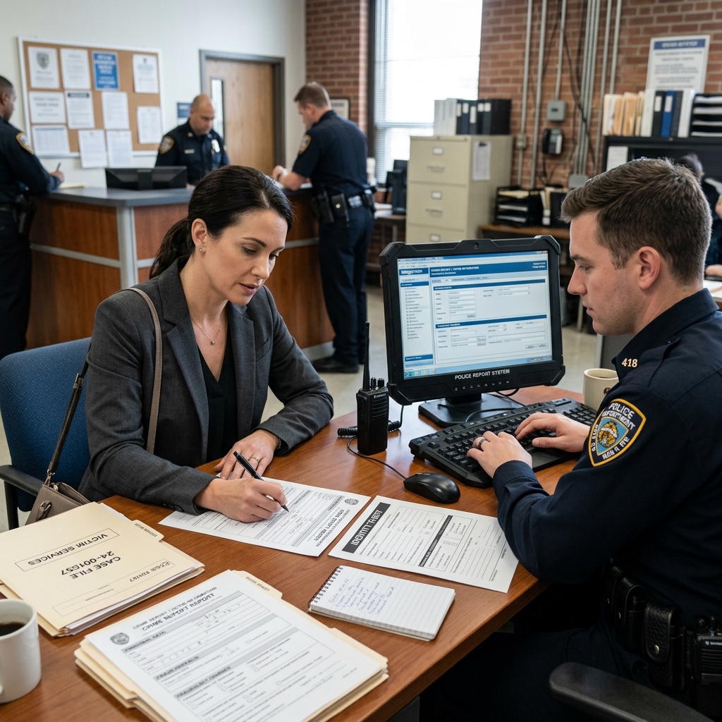 Learn when and how to file a police report for identity theft, and how that report supports your recovery with creditors and government agencies.