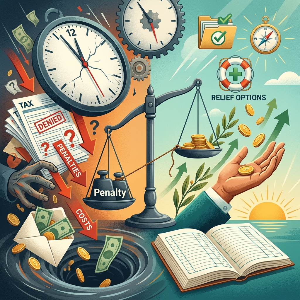 Understand how IRS late-filing and late-payment penalties work, how quickly they grow, and practical steps to limit or remove the damage.