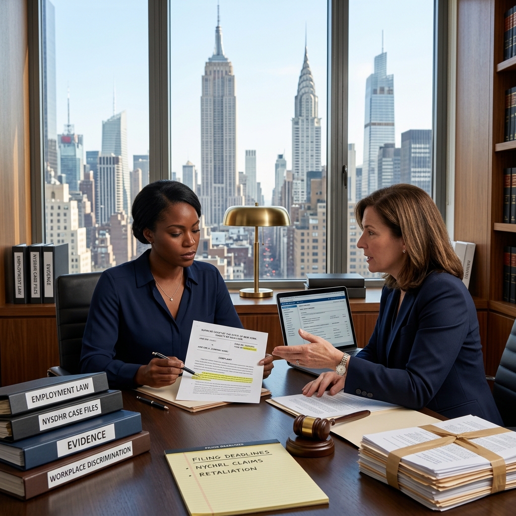 A practical guide for New York workers on recognizing unlawful workplace discrimination, filing agency complaints, and pursuing a lawsuit against an employer.