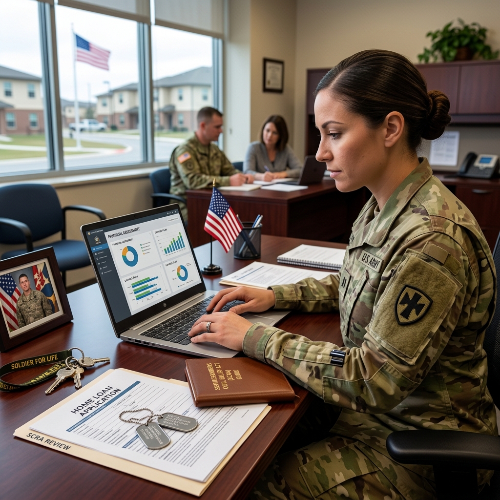 A practical guide to the financial and housing protections available to servicemembers under federal law, with clear explanations and examples.