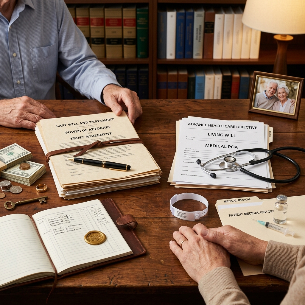 Understand how financial powers of attorney and health care directives protect your wishes and your family when you can no longer act or decide for yourself.