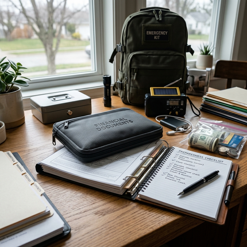 Practical steps to protect your money, documents, and peace of mind before a disaster or emergency turns life upside down.