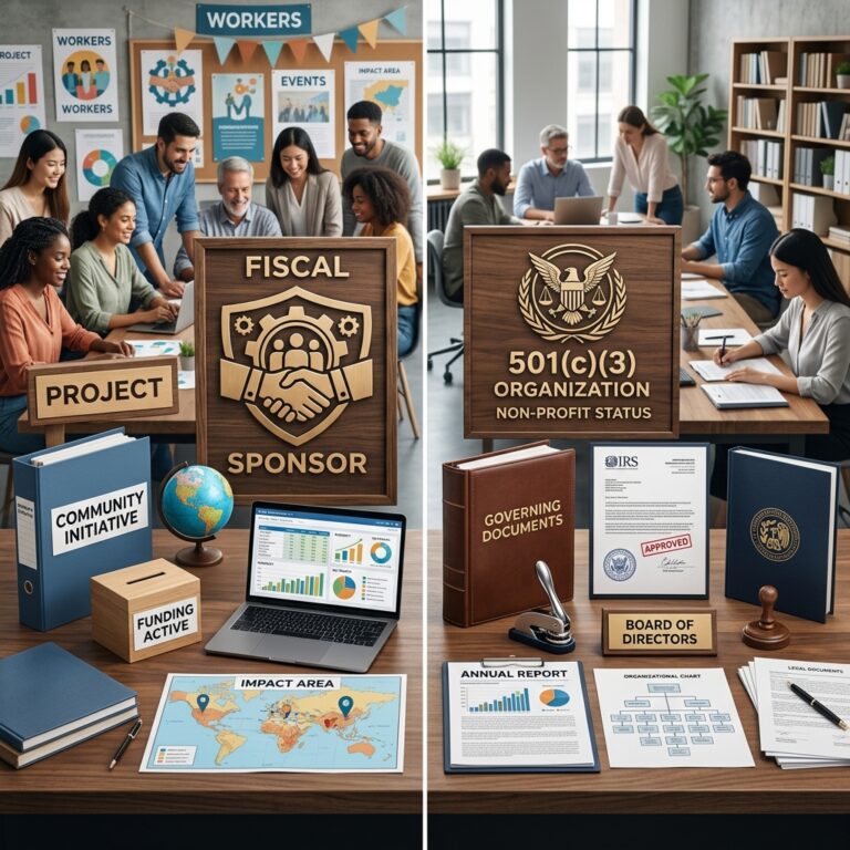Fiscal Sponsorship vs. 501(c)(3): A Practical Guide