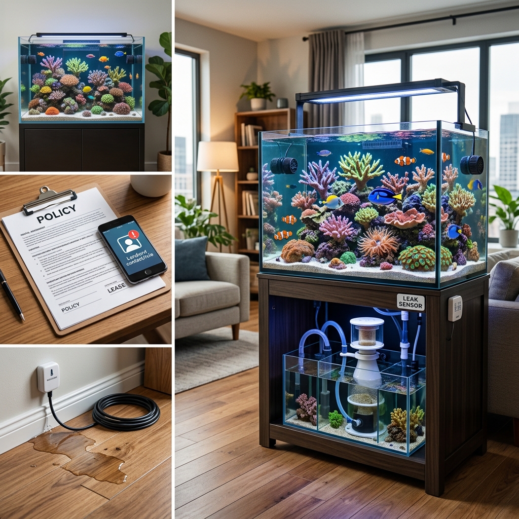 How landlords and tenants can manage aquariums in rental homes while avoiding water damage, disputes, and unexpected liability.