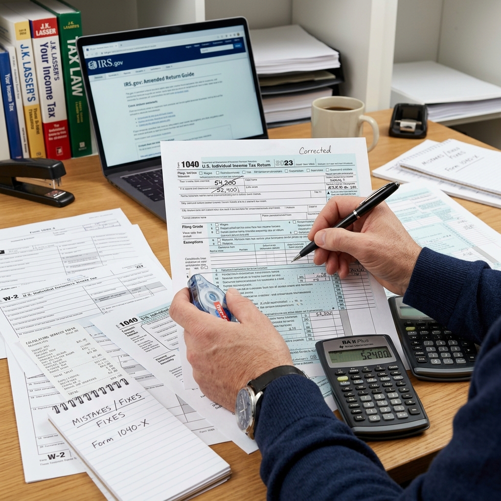 A practical, step-by-step guide to identifying, correcting, and responding to errors on your U.S. tax return while minimizing penalties.