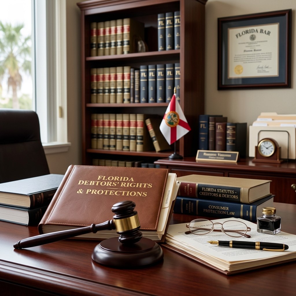Learn how Florida law limits collection efforts and protects exempt property.